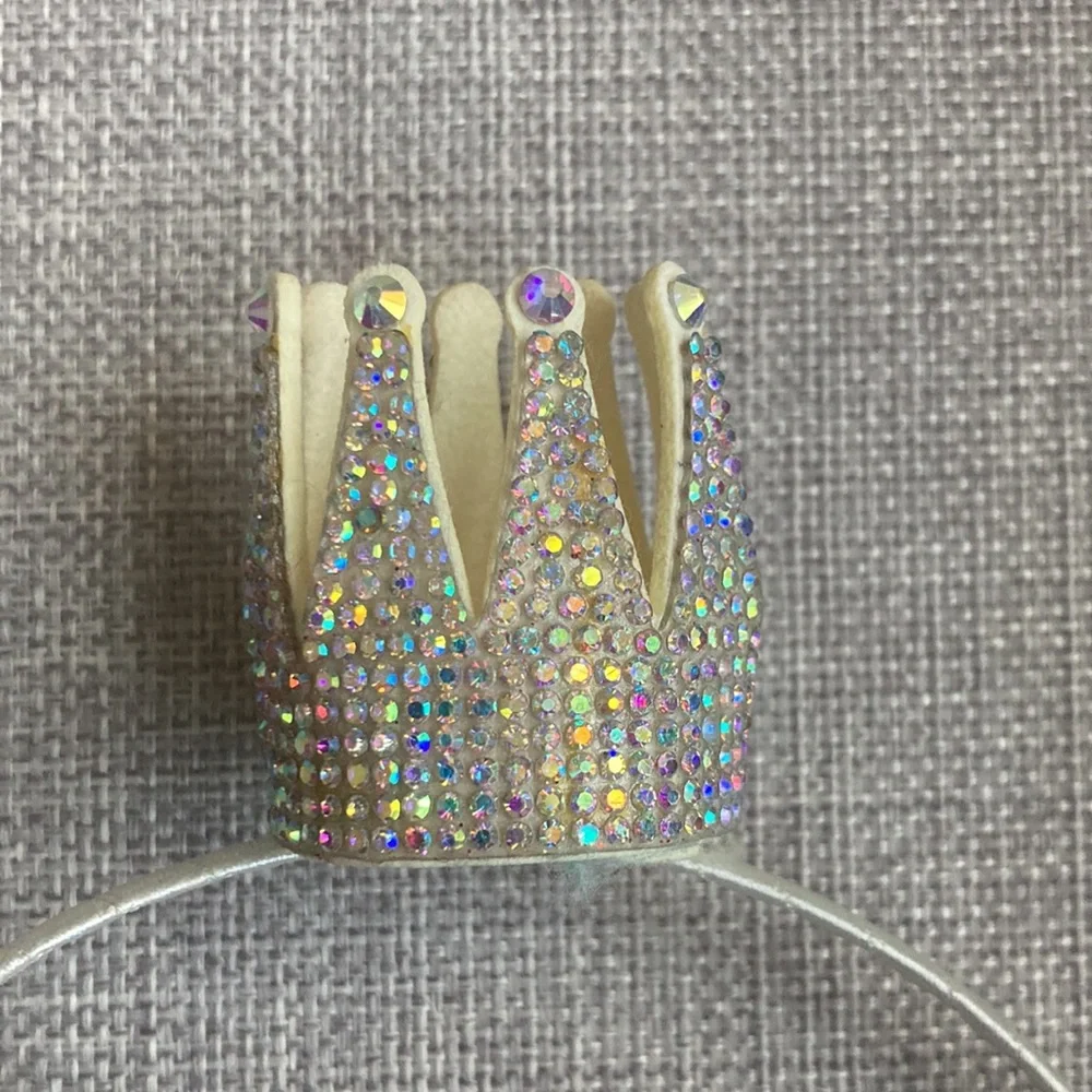 Bari Lynn Crown Headband, NEW